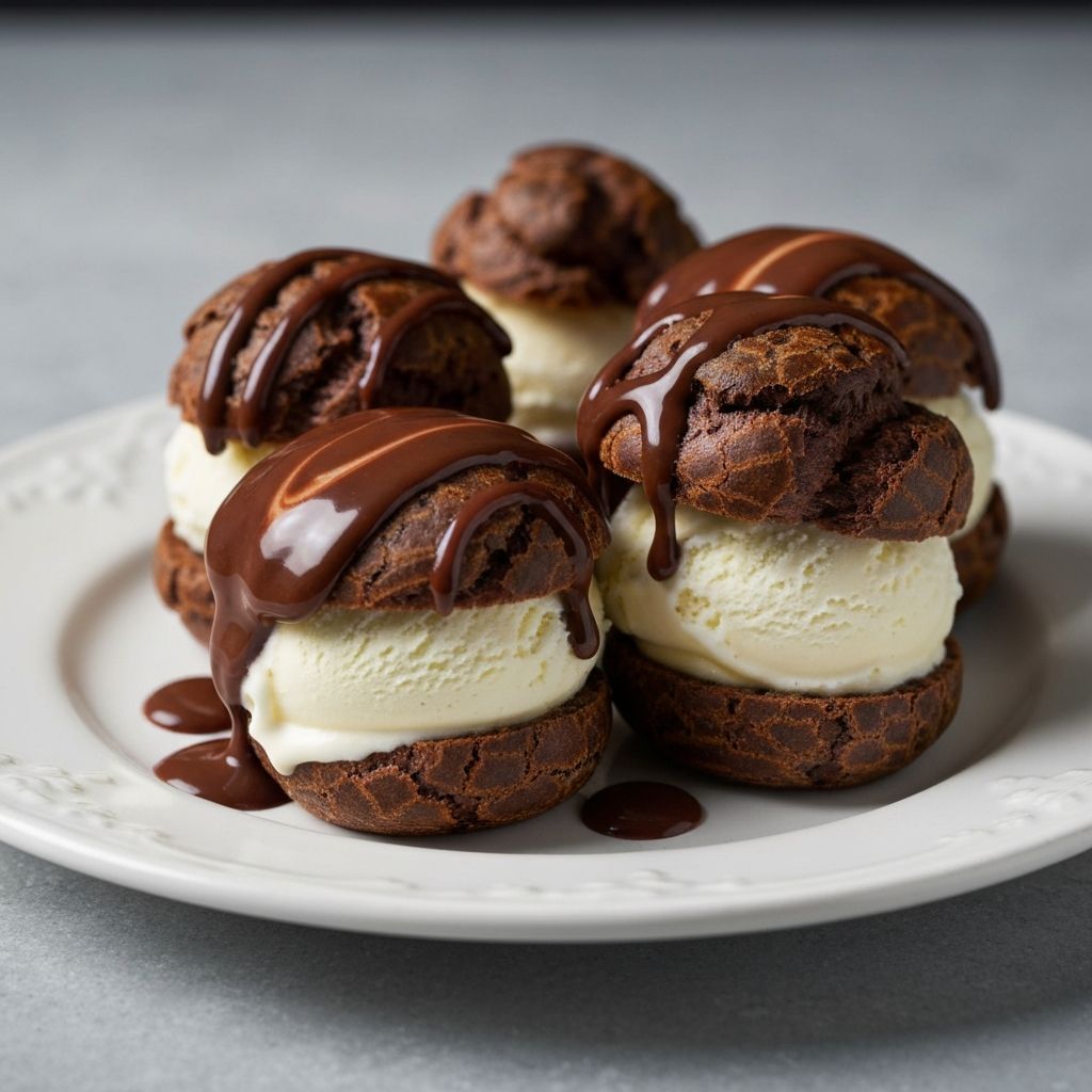 Profiteroles Chocolat